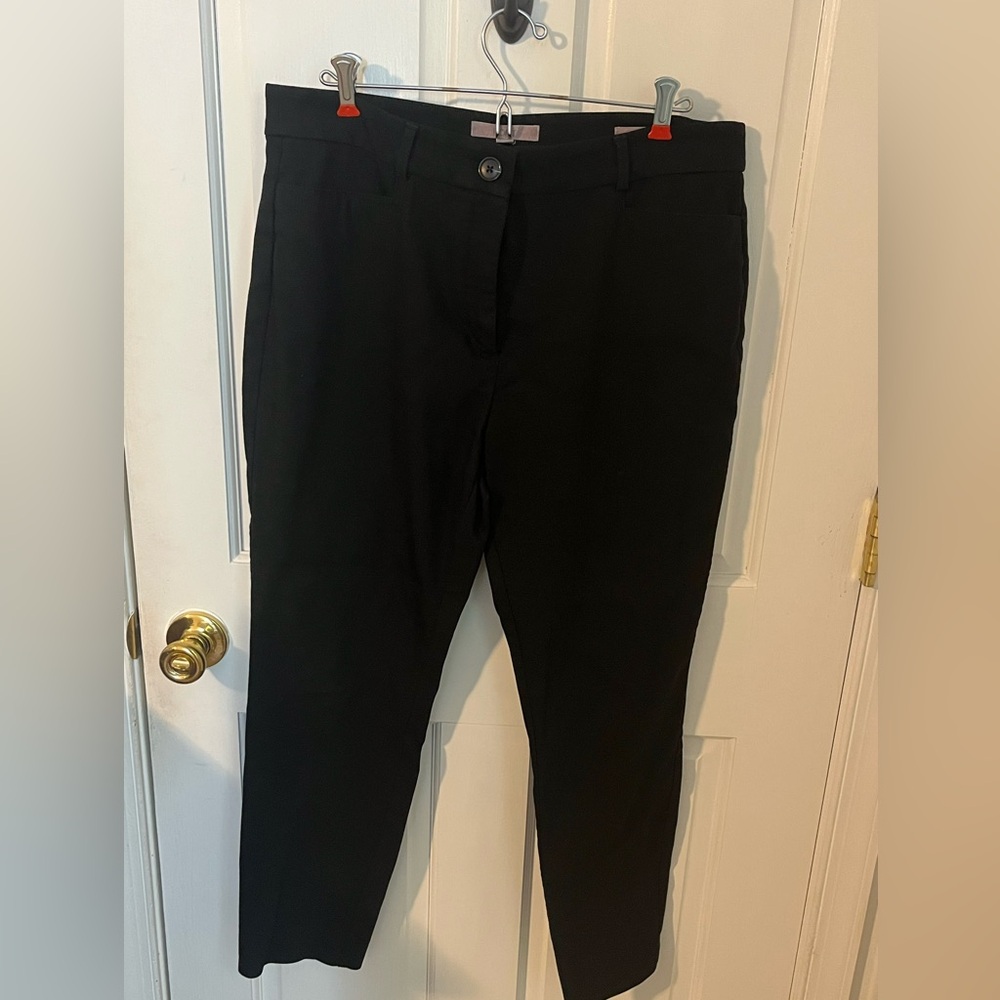 LOFT Black Dress Pants—The Skinny